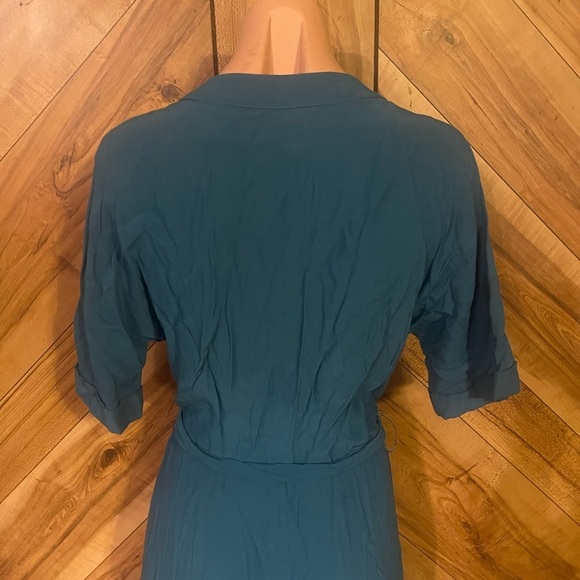 Boden Women’s Size 6R Blue Viscose Bryony Jumpsuit - Picture 9 of 13